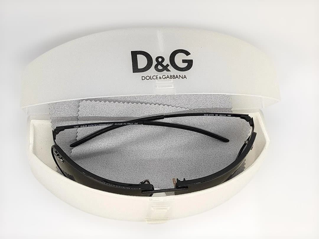 D&G ブラック サングラス ケース付き