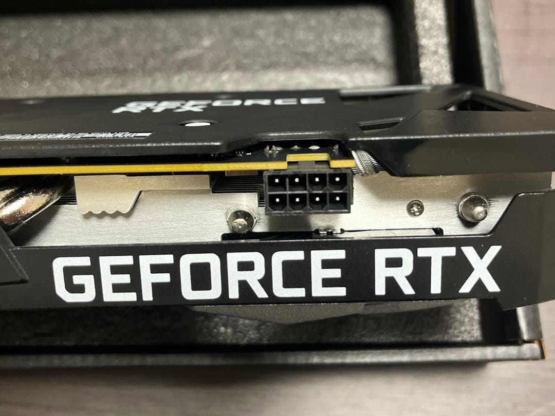 稼働約37時間　GEFORCE RTX3060Ti msi VENTUS2XOC