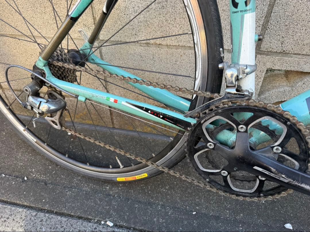 Bianchi VIA NIRONE7 送料無料　105 アルミフレーム