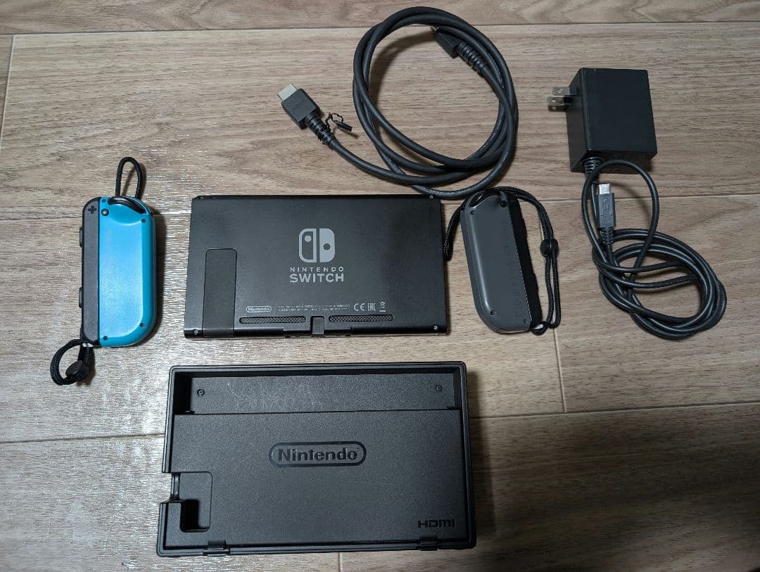 Nintendo Switch 初期型 本体 グリップなし おまけSD付き