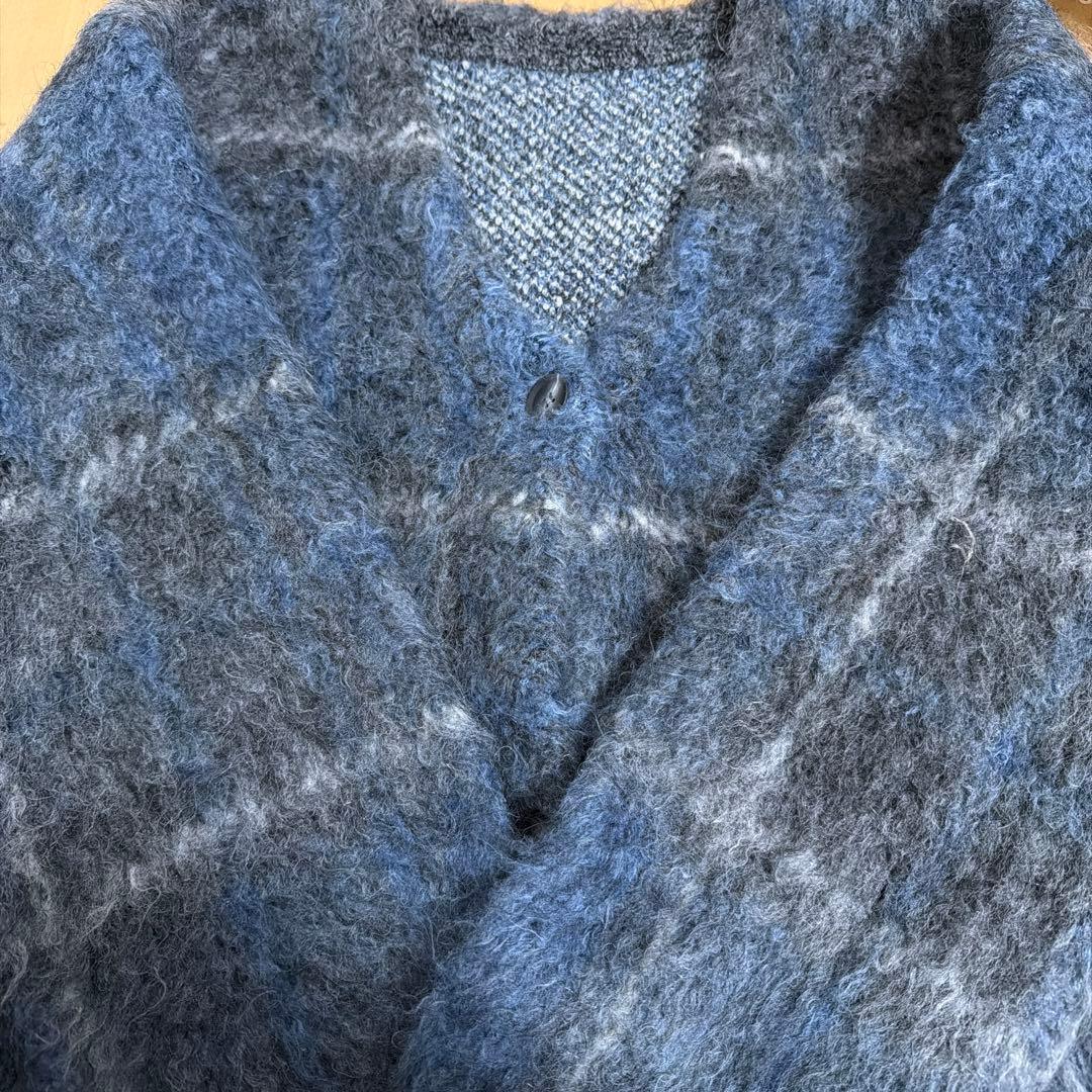 トップス JIMWAG Checked knit cardigan