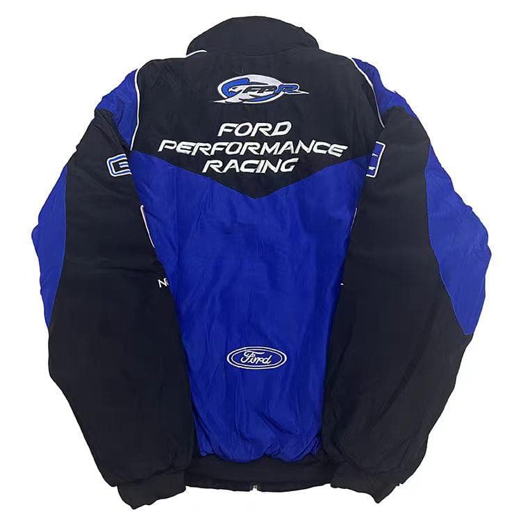 新品 FORD F1 レーシングジャケットブルゾン 刺繍 中綿 男女兼用 O3