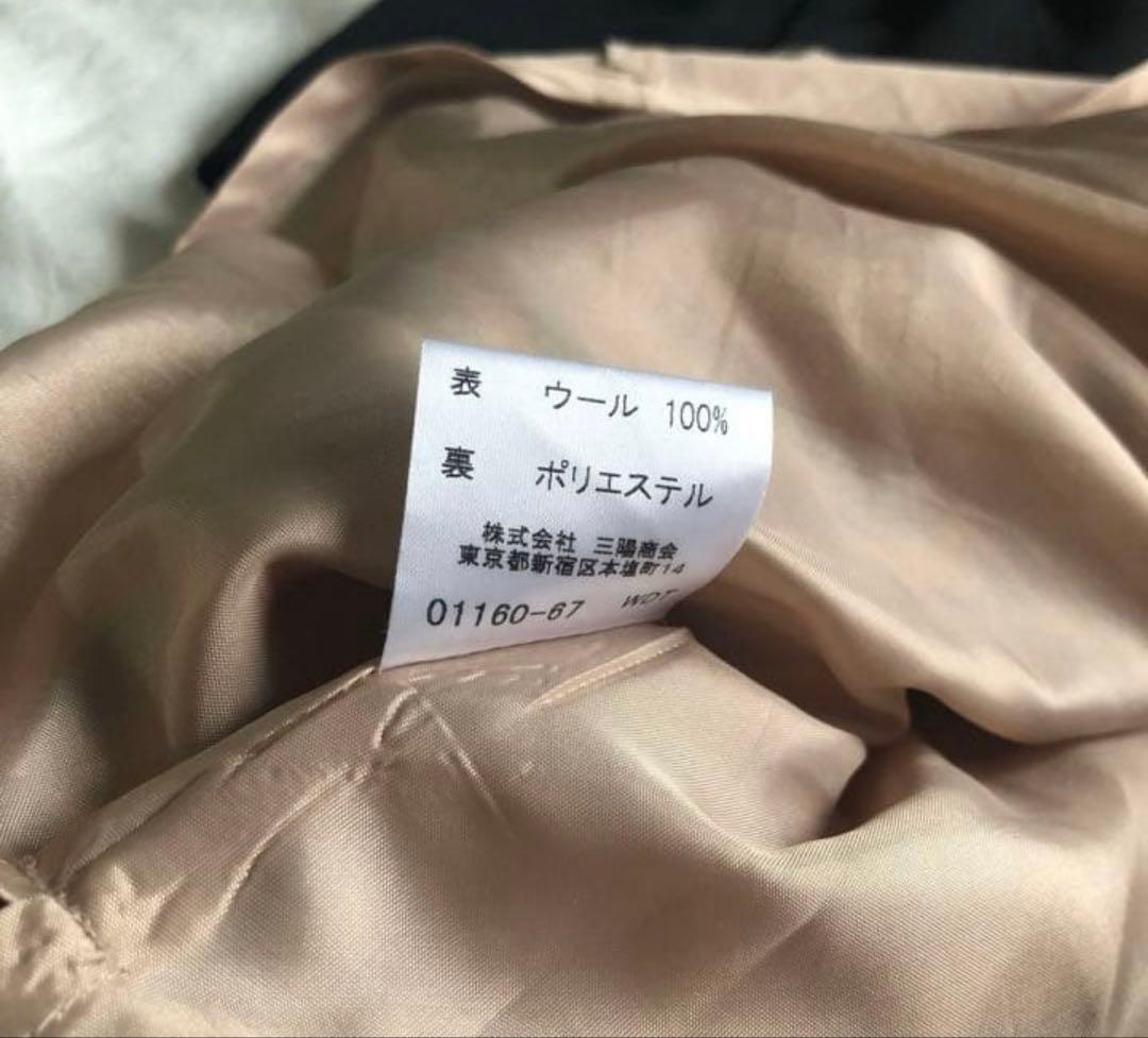 d*7様 Burberry バーバリー 七分袖膝丈ワンピース レイヤード風