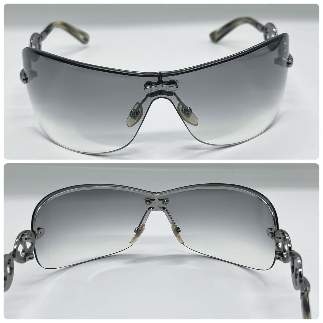 GUCCI sunglasses y2k archive リムレス チェーン