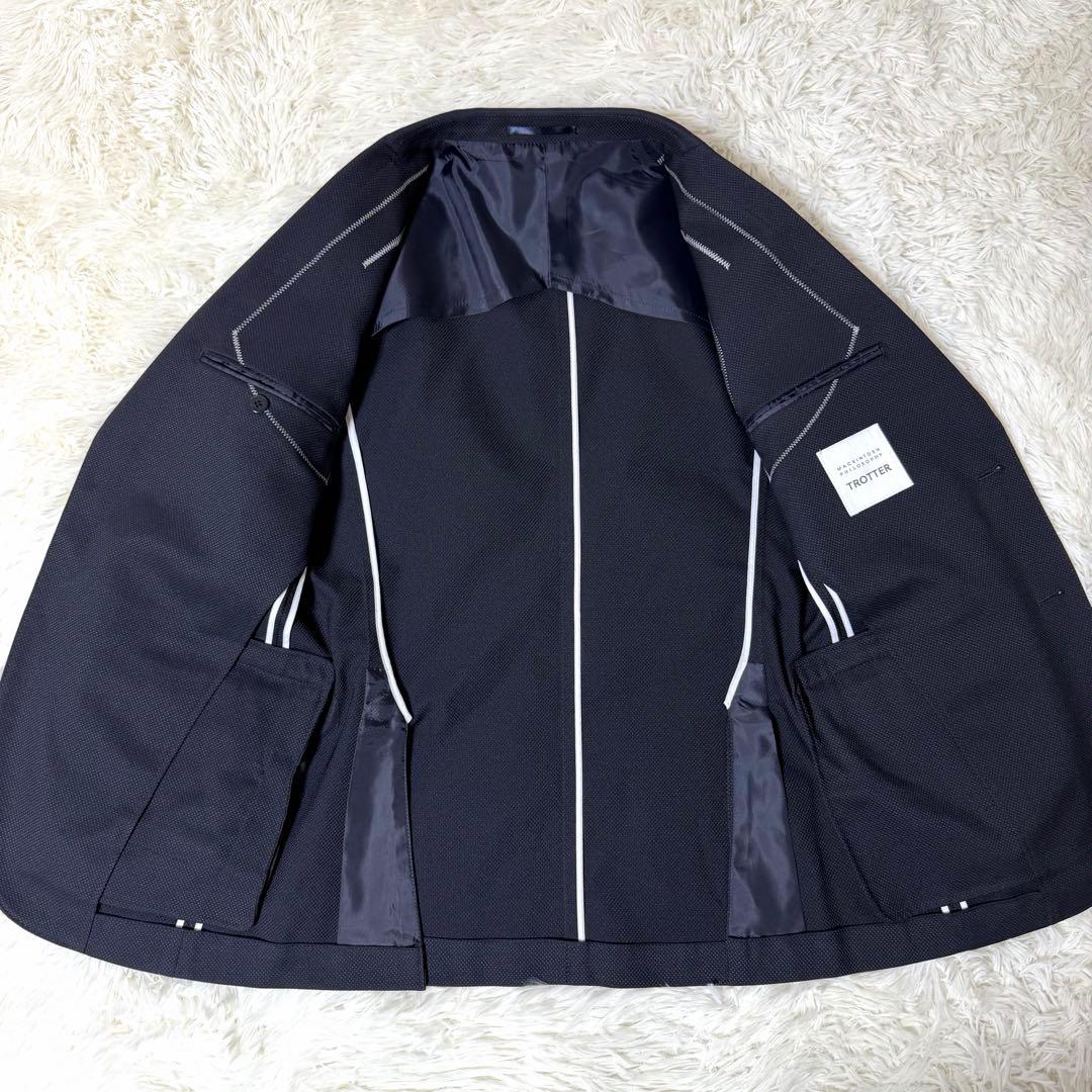 美品✨マッキントッシュフィロソフィー トロッター ジャケット 38 紺