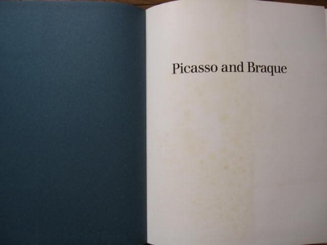アート・デザイン・音楽 Picasso and Braque: Pioneering Cubism