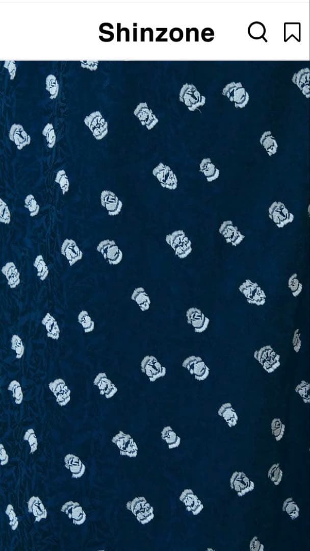 スカート shinzone SIMON DOTS JACQUARD SKIRT