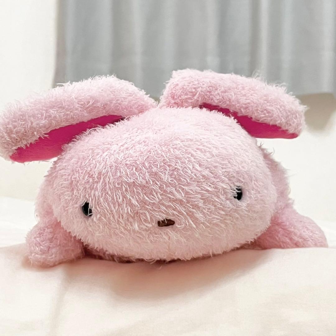 まつもと フリッカ　ピンク うさぎ　ぬいぐるみ　平成レトロ　当時物　flicka
