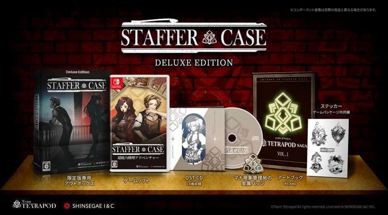 Switch　Staffer Case Deluxe Edition　初回特典付