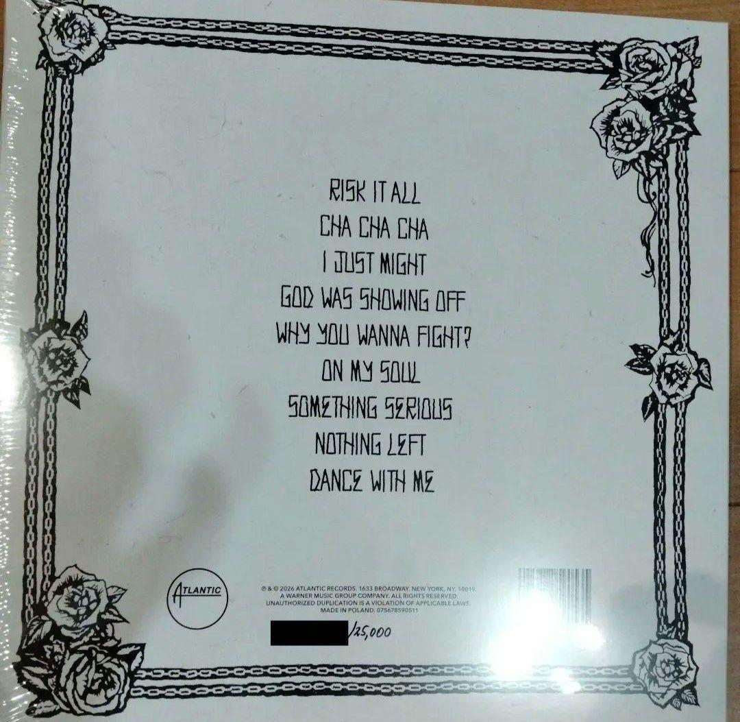 【新品未開封】Bruno Mars The romantic アナログ盤　LP