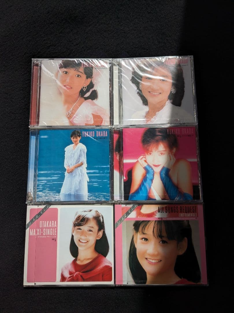 岡田有希子　贈りもの　Ⅲ　アルバム　シンデレラ　FAIRY ヴィーナス誕生