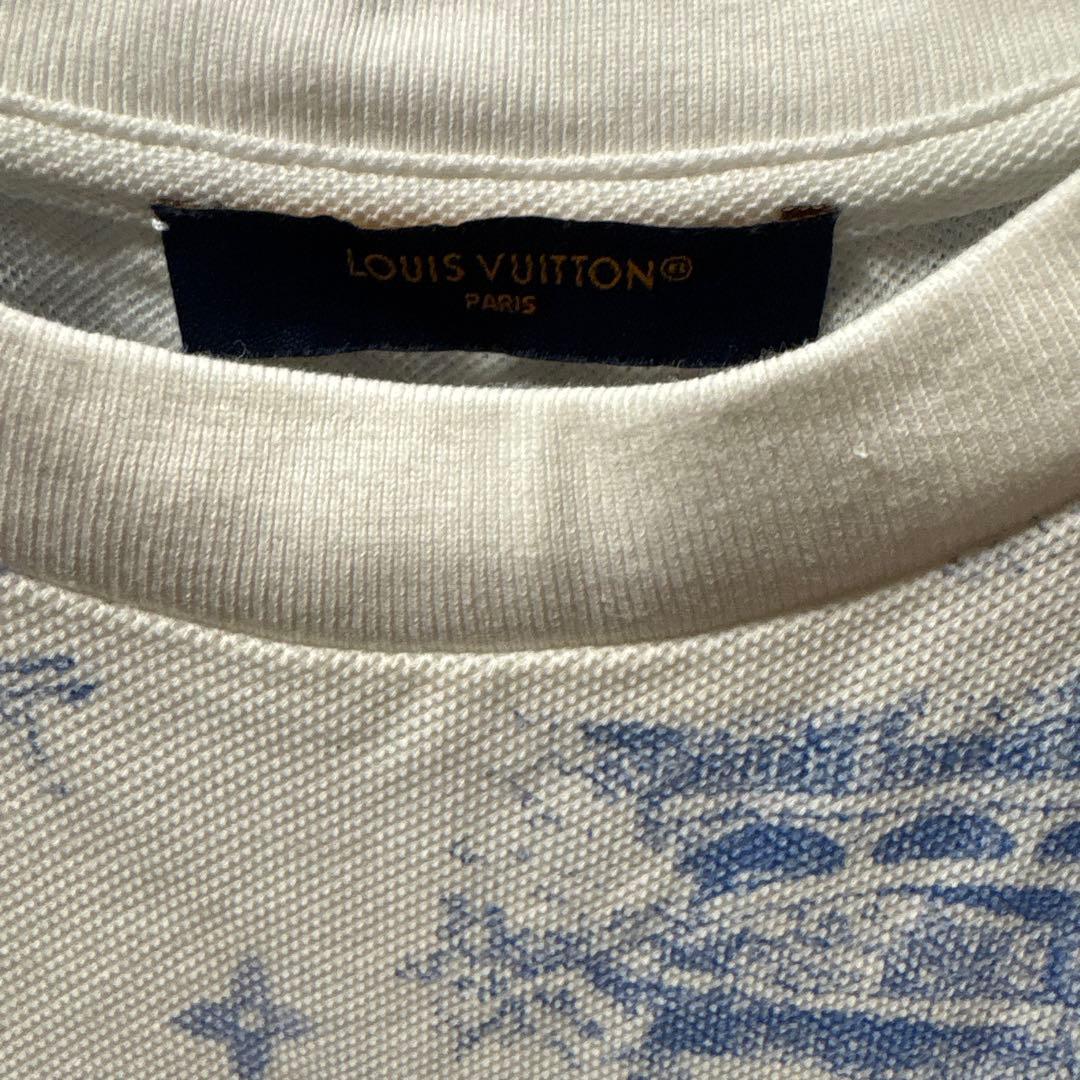 M*a様 LOUIS VUITTON モノグラム ロゴ カットソー Tシャツ L