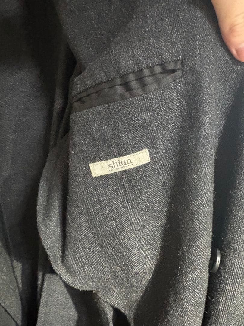 shiun HERRINGBONE W.B JACKET サイズS