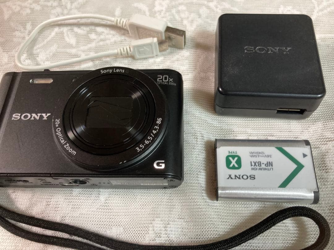 [美品】SONY DSC-WX350 コンパクトデジタルカメラ