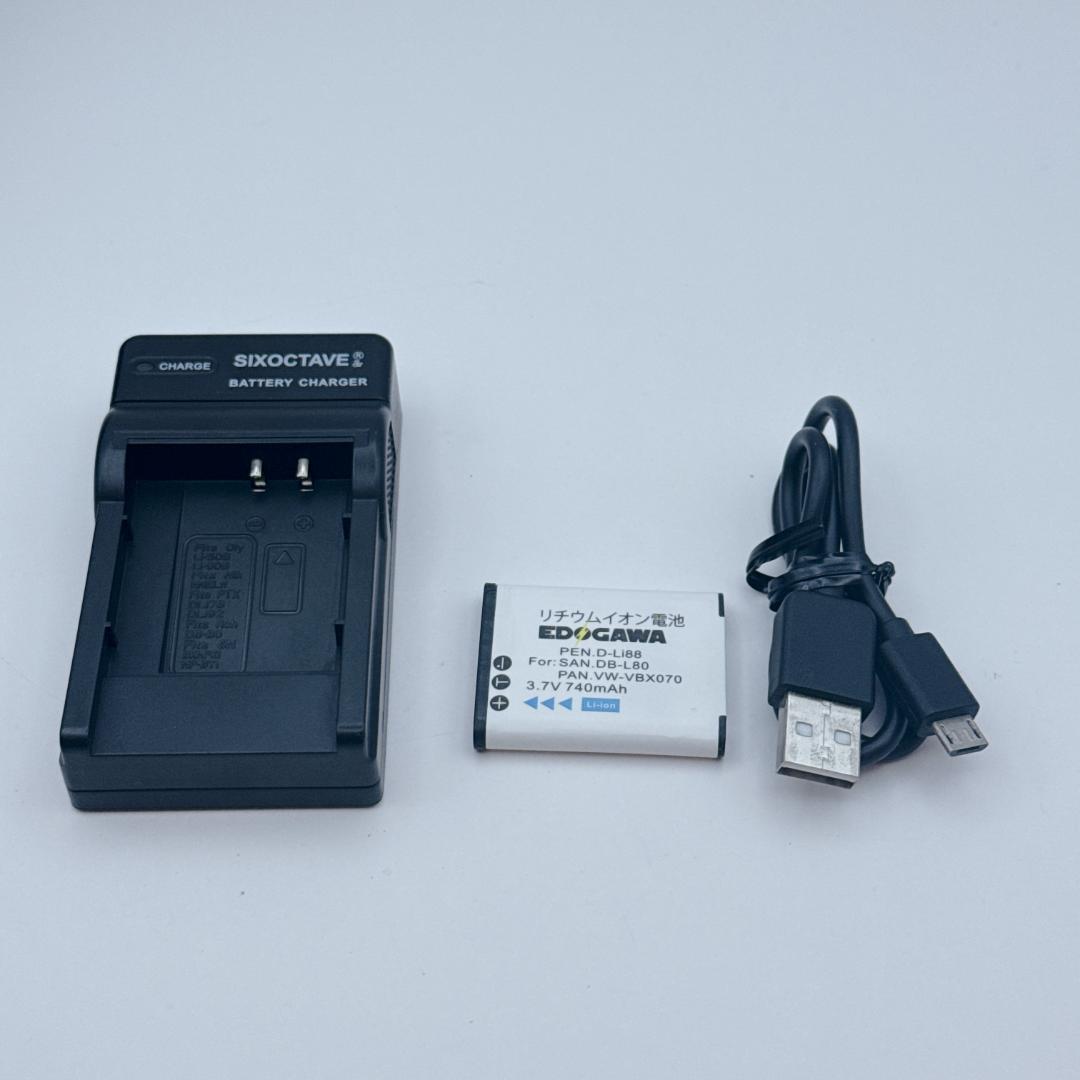 【美品】SANYO Xacti デジタルムービーカメラ DMX-CG10