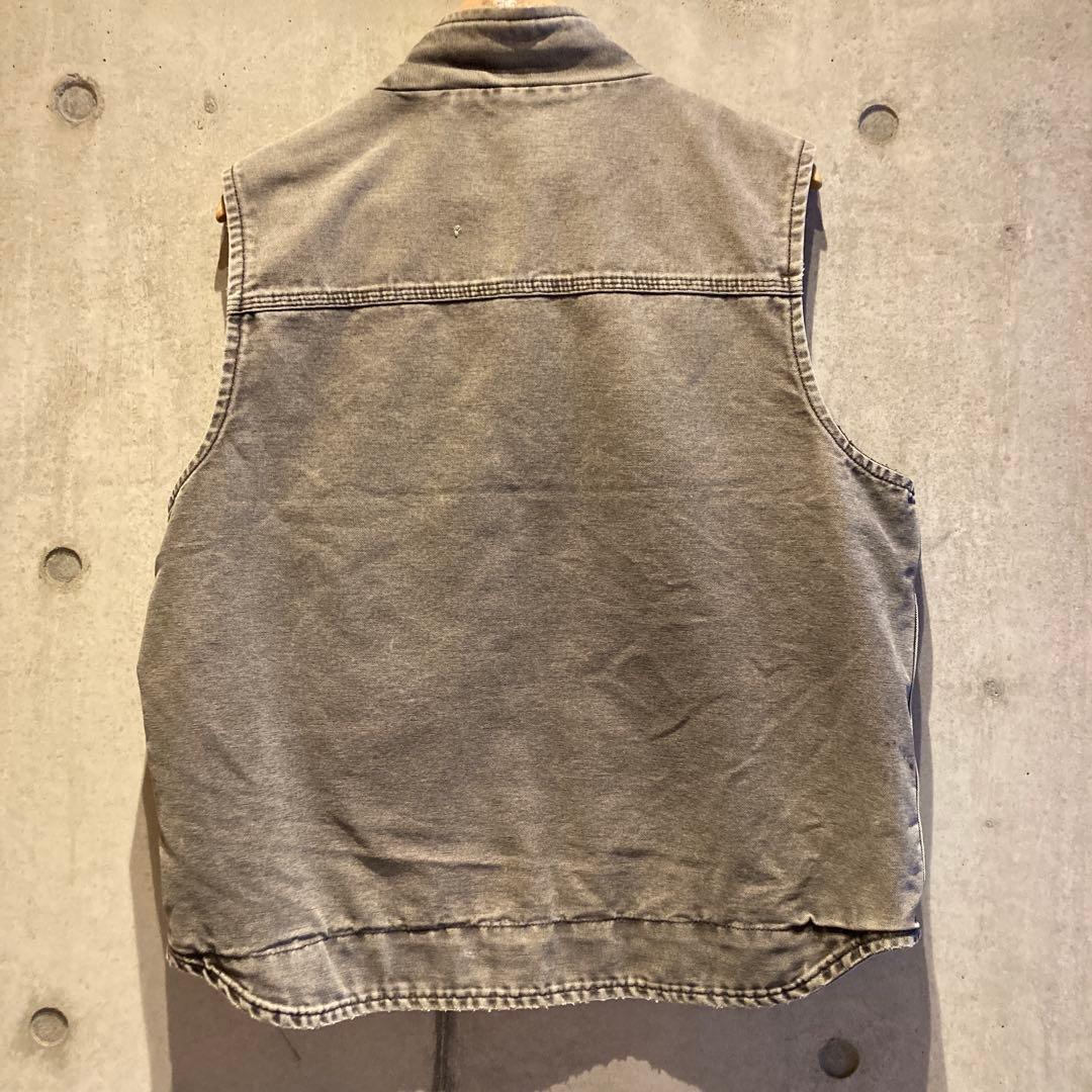 Carhartt ダックベスト L 人気グレー