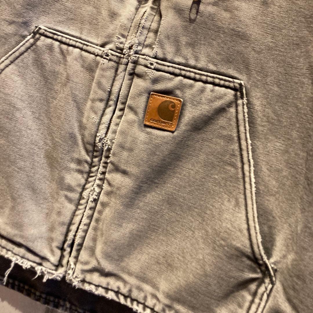 Carhartt ダックベスト L 人気グレー