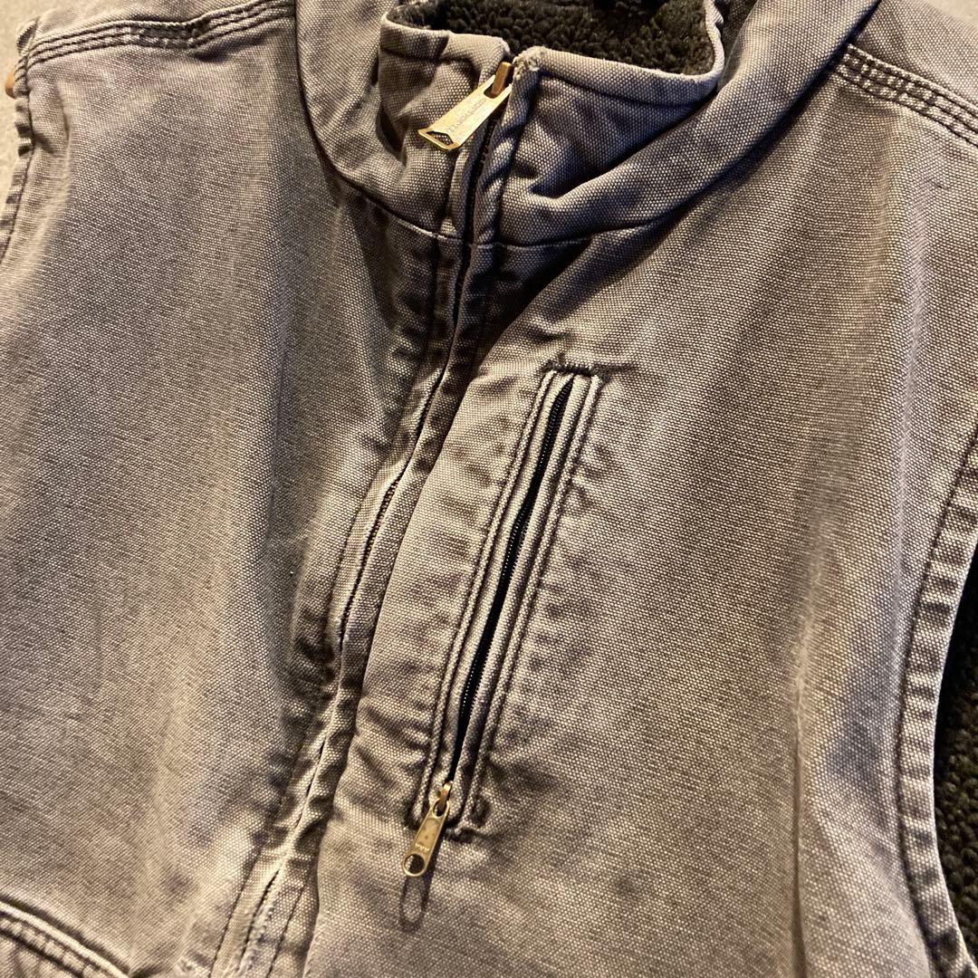 Carhartt ダックベスト L 人気グレー