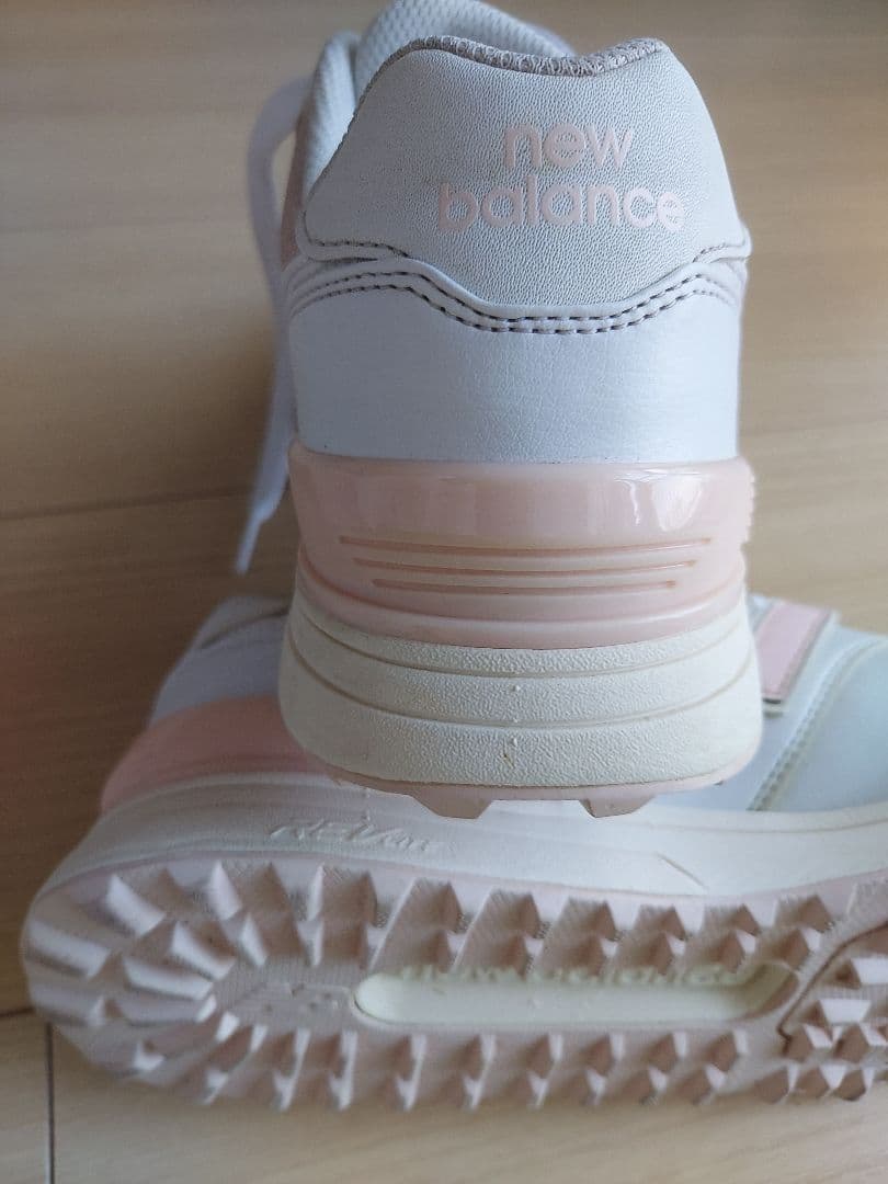New Balance 574 ホワイト/ピンク 23.5cm