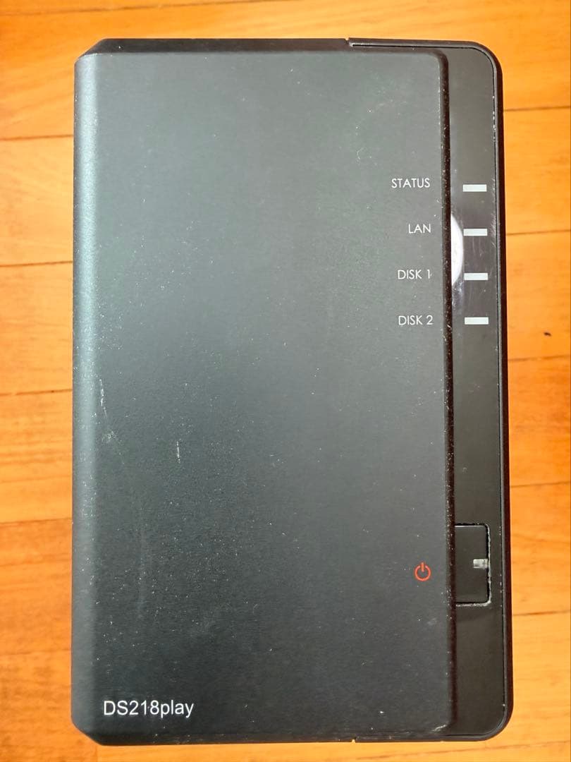 Synology DS218play NAS（HDD 4TB×2）