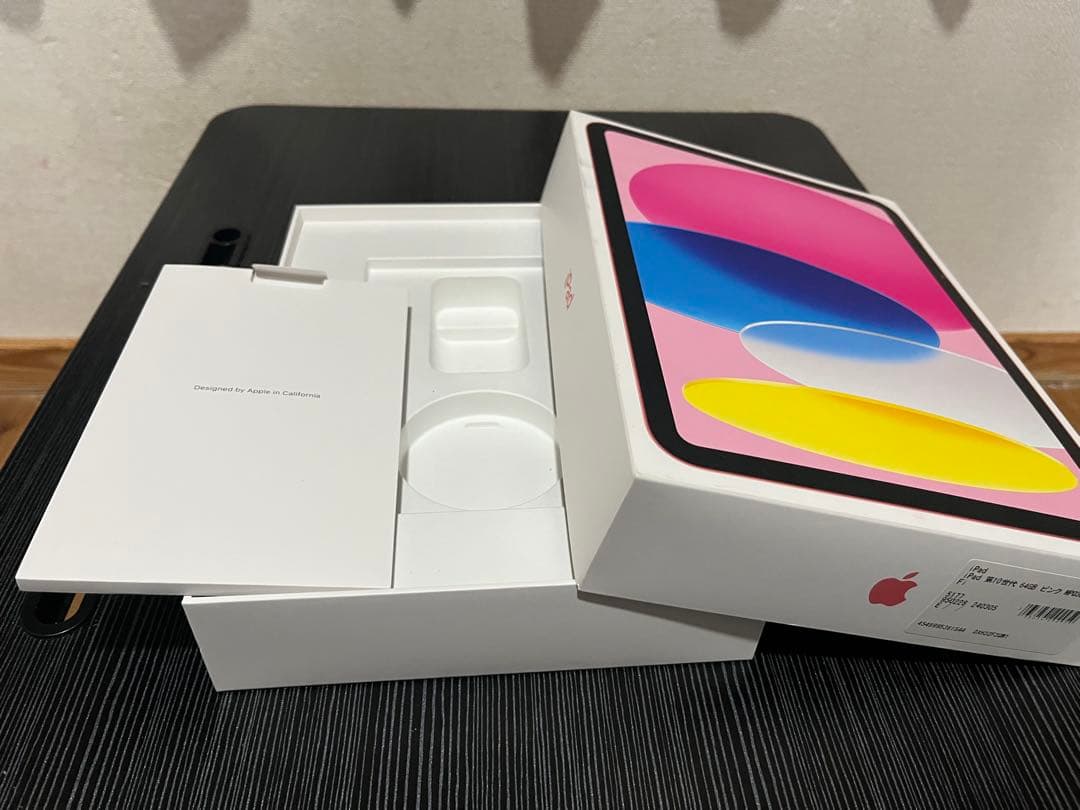 Apple iPad 第10世代 ピンク Wi-Fi 64GB MPQ33J-A