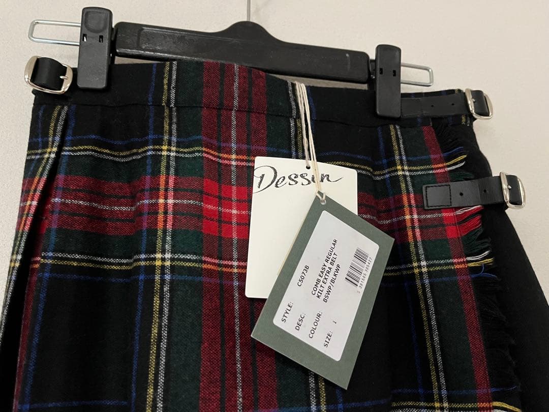 専用[新品・未使用]Dessin チェック柄 プリーツスカート