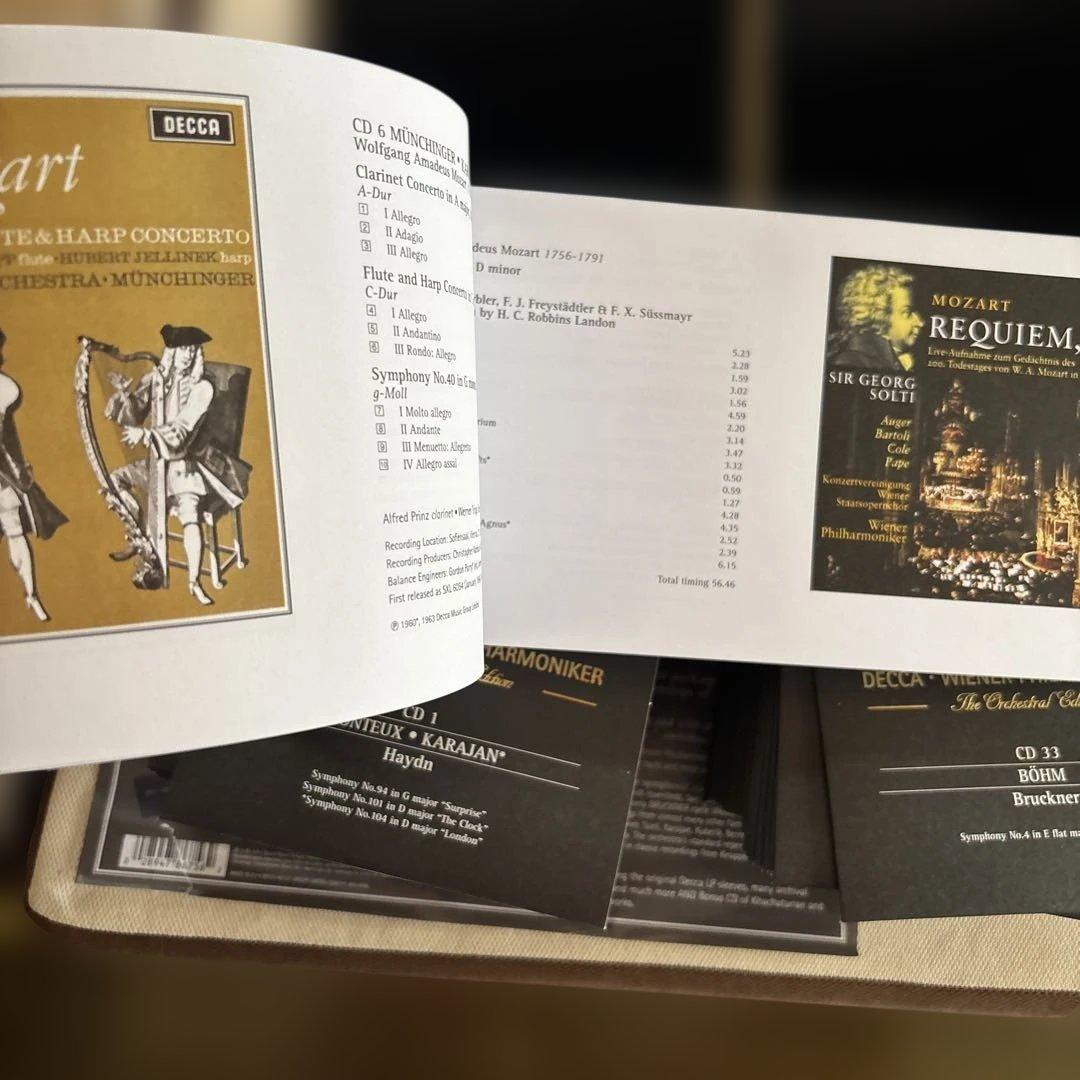 DECCA ウィーンフィルハーモニー管弦楽団 64CD