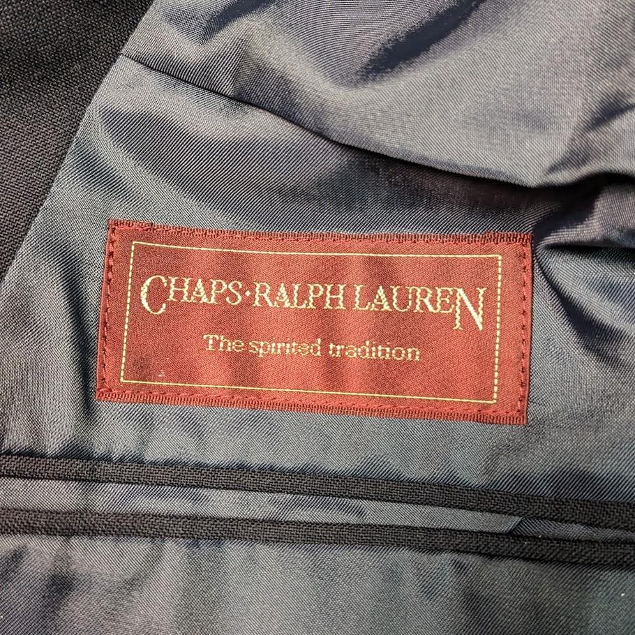 CHAPS RALPH LAUREN 紺ブレ ダブルブレスト 金ボタン Lサイズ