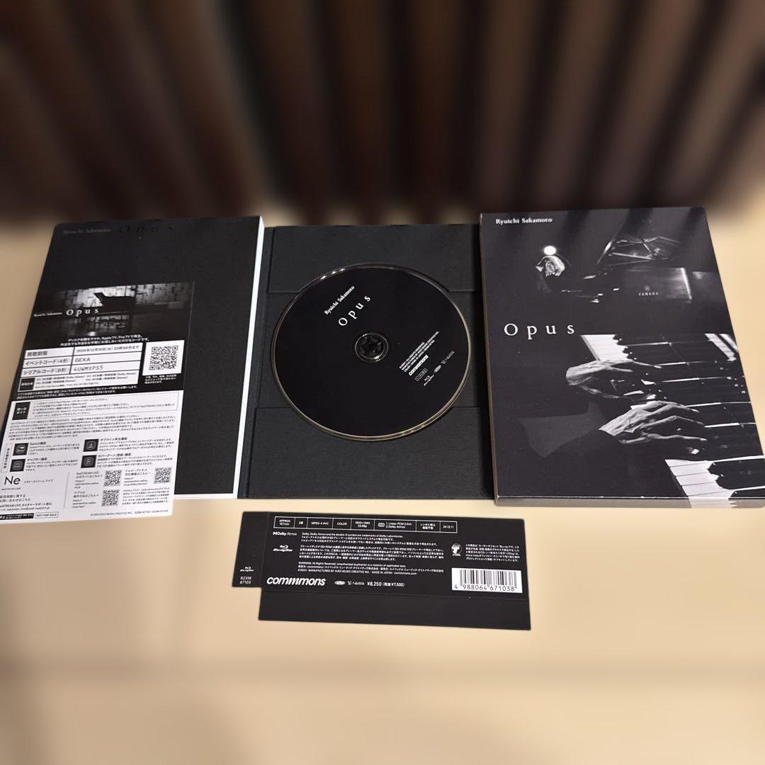 Ryuichi Sakamoto – Opus（Blu-ray）