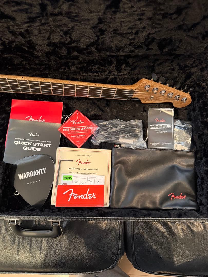 ギター Fender Acoustasonic ST Ziricote