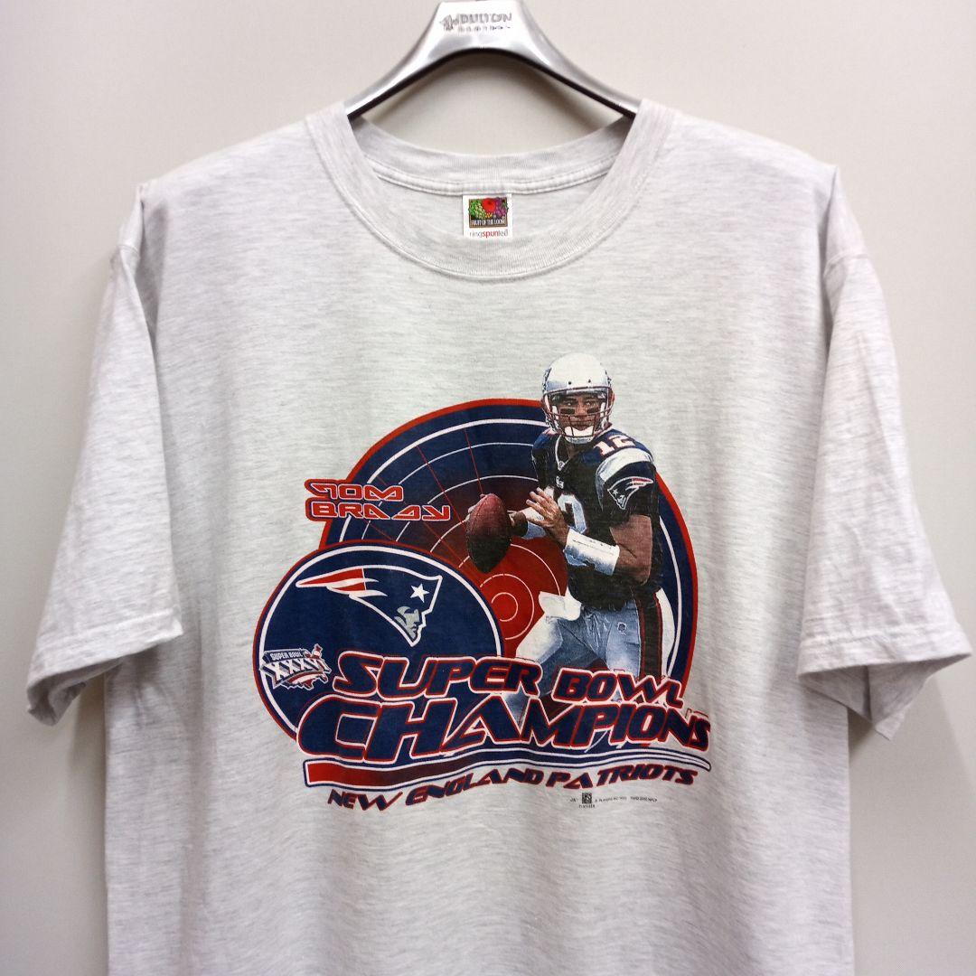未使用 Tom BRADY トム・ブレイディ Tシャツ NFL スーパーボウル