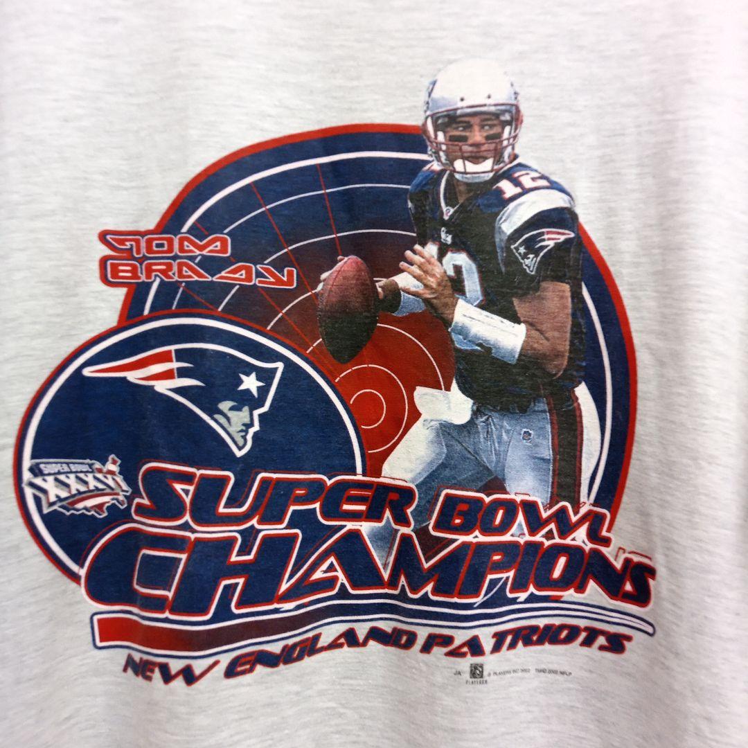 未使用 Tom BRADY トム・ブレイディ Tシャツ NFL スーパーボウル