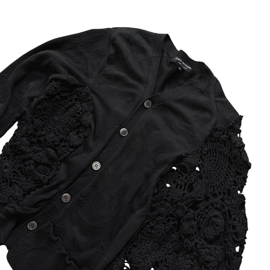 トップス Junya Watanabe CDG Lace Knit Cardigan S