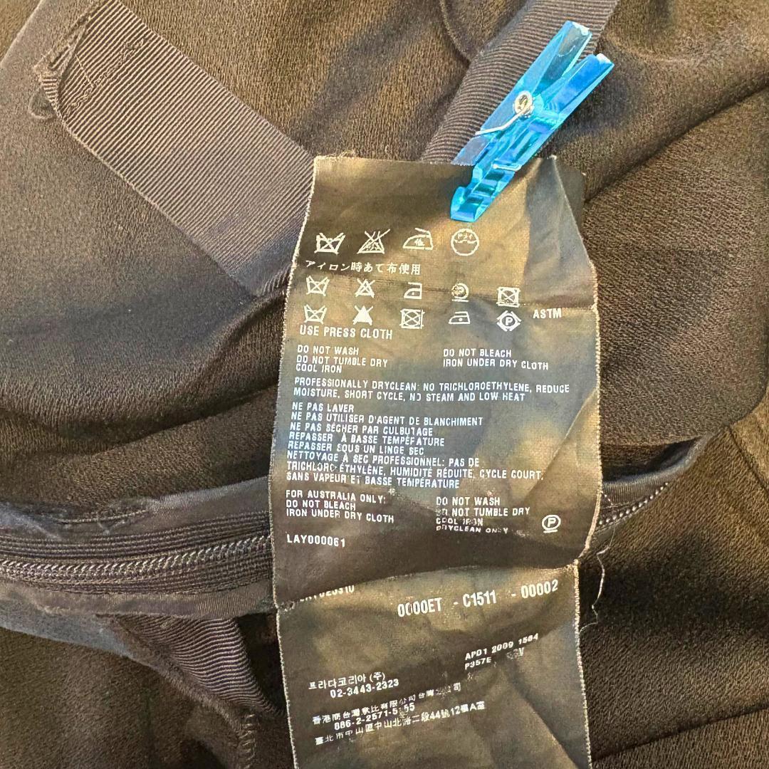 【美品】プラダ ノースリーブワンピース 38 ブラック