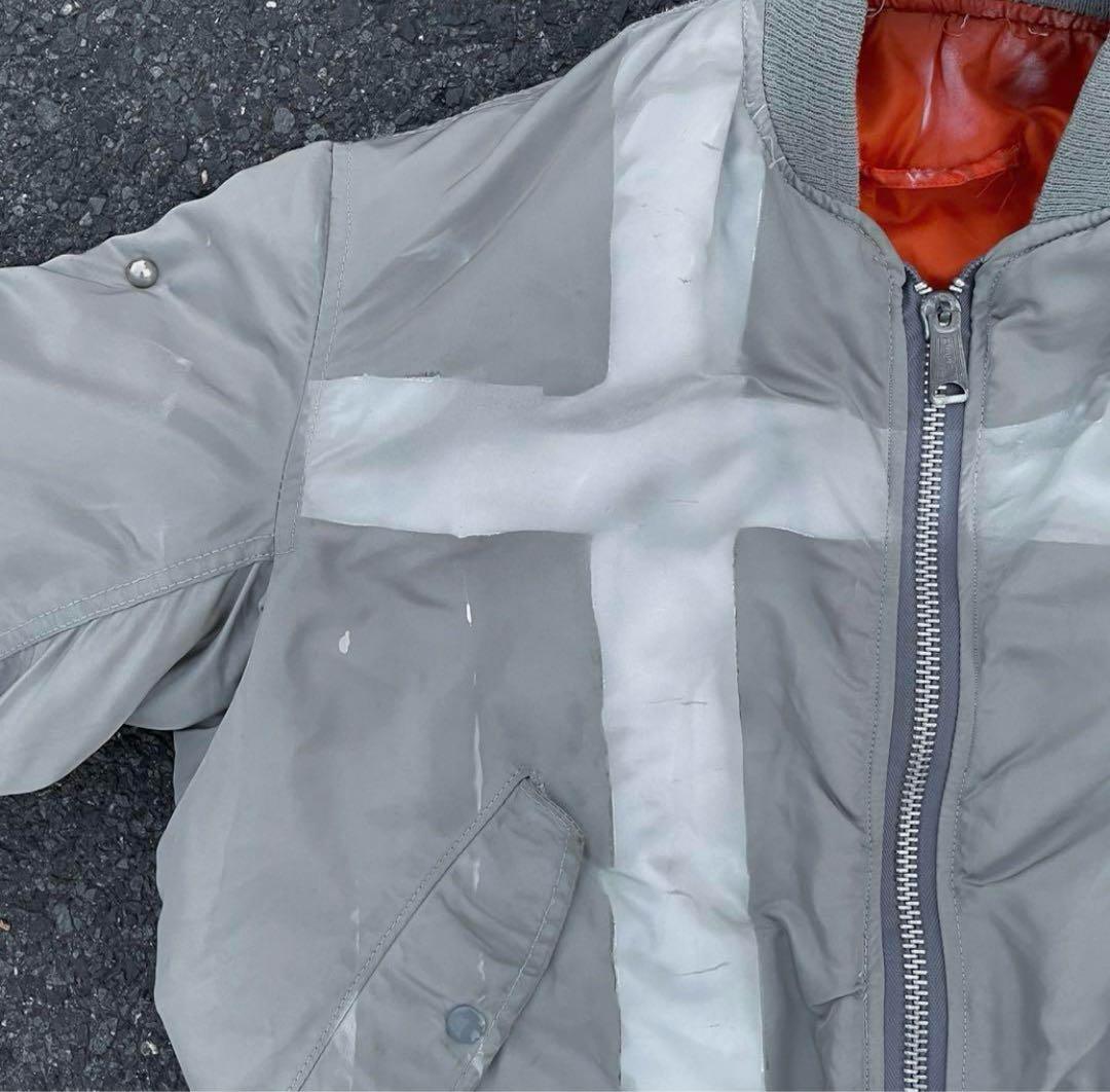 マ*ル様 ALPHAINDUSTRIES 短丈 MA-1 ボンバージャケットモー