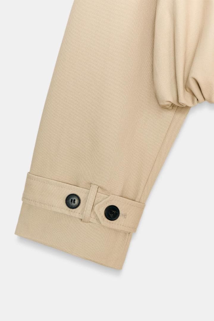 ZARA ショートバルーントレンチコート Mサイズ