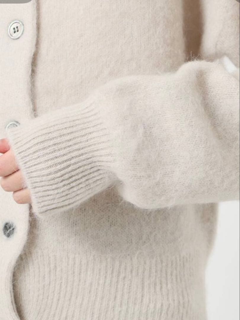 Spick and Span アルパカ2wayカーディガン