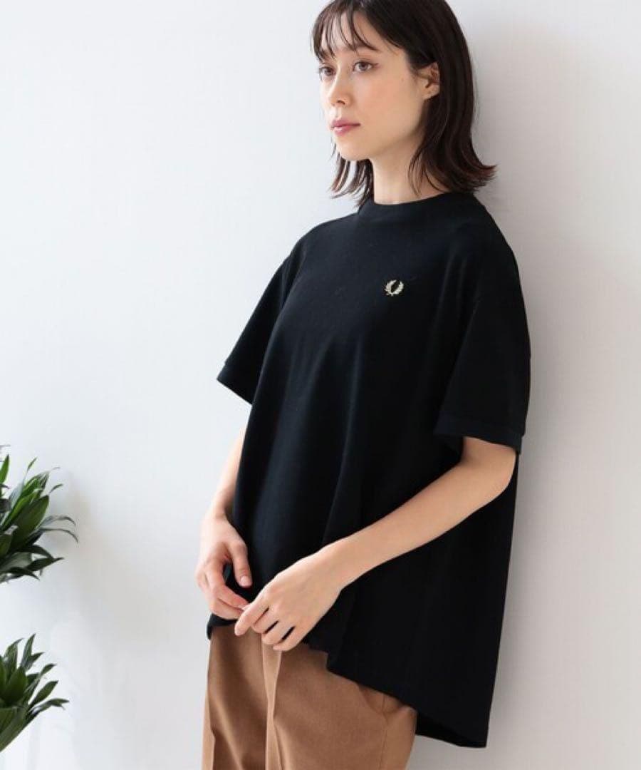 FRED PERRY × Ray BEAMS / 別注 オーバーサイズ Tシャツ