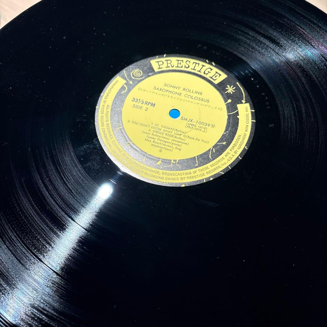 [レコード]Sonny Rollins Saxophone Colossus