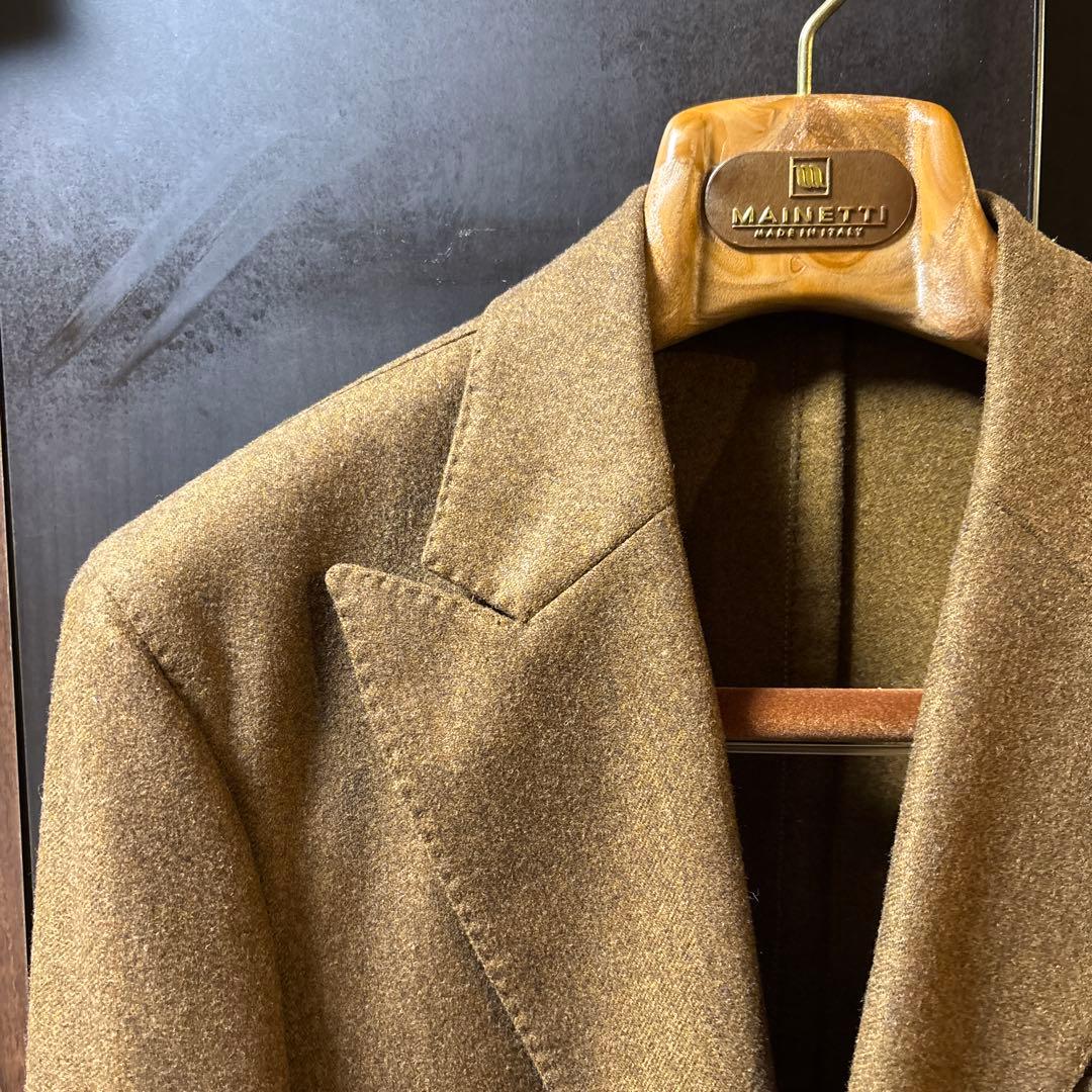 美品【 BOGLIOLI 】K JACKET ウールサキソニー [46]