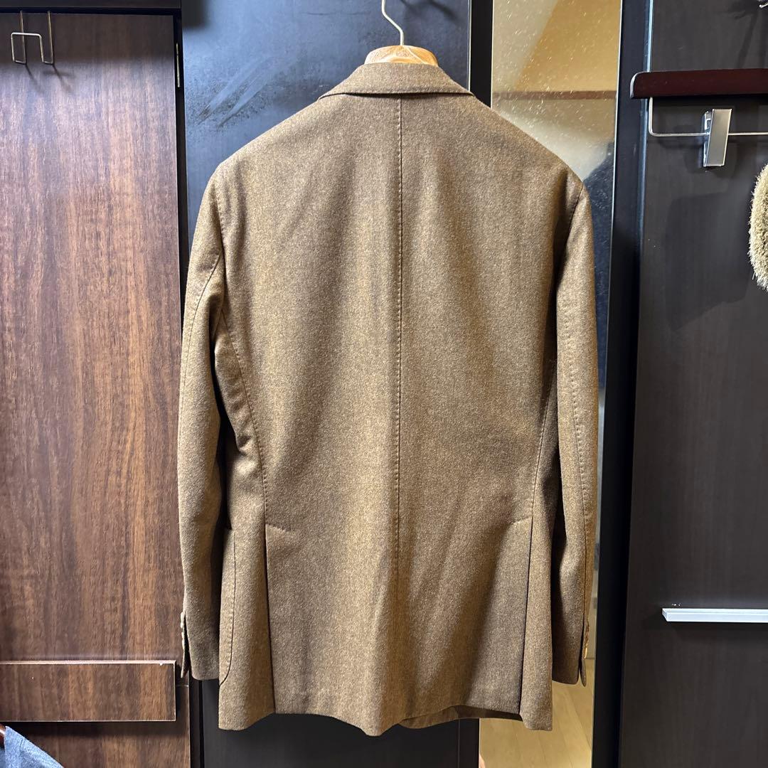 美品【 BOGLIOLI 】K JACKET ウールサキソニー [46]