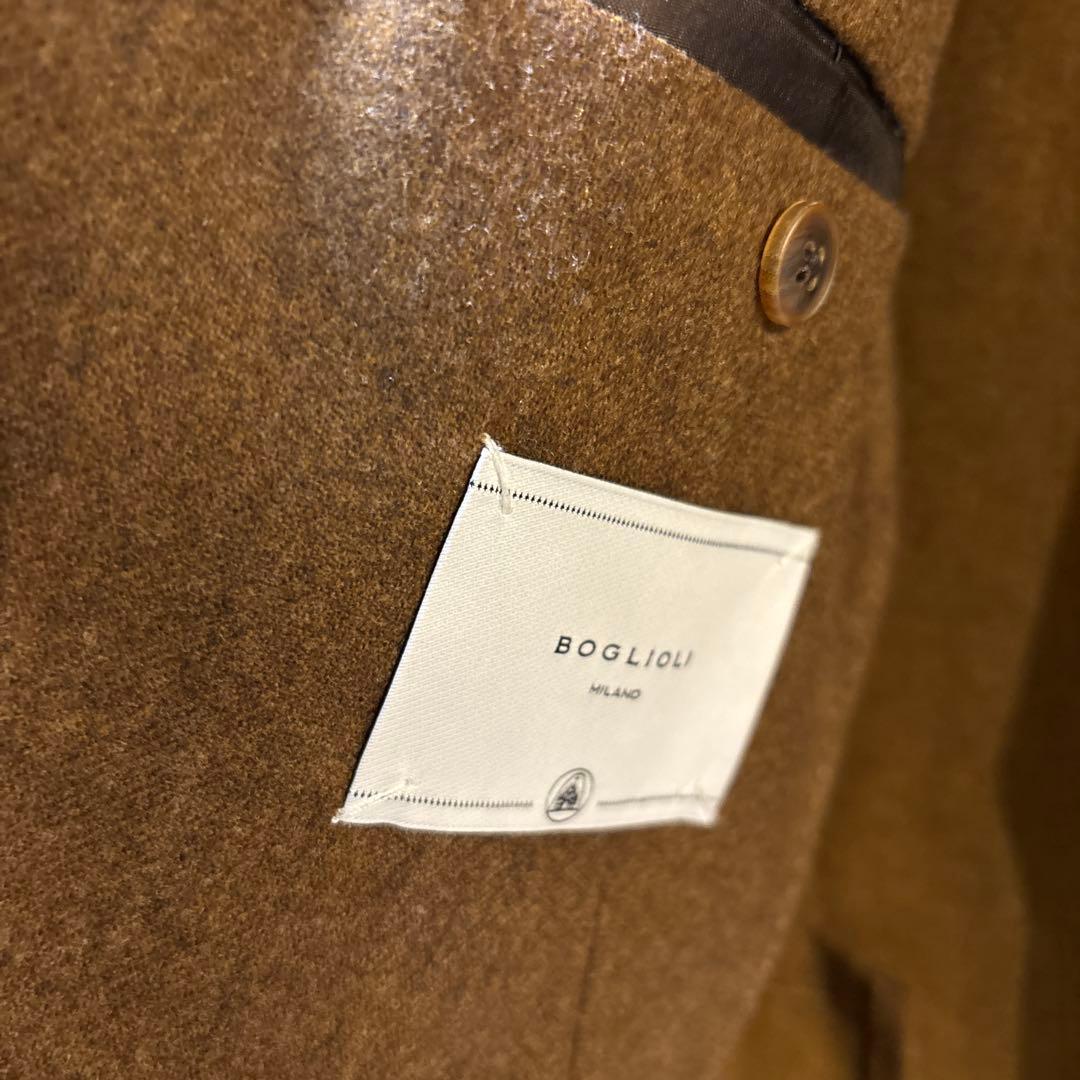美品【 BOGLIOLI 】K JACKET ウールサキソニー [46]