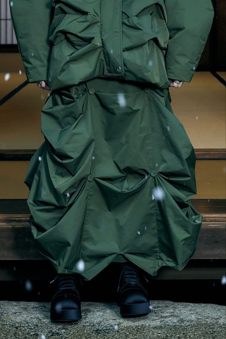 スカート 24AW TUCK CIRCLE SKIRT