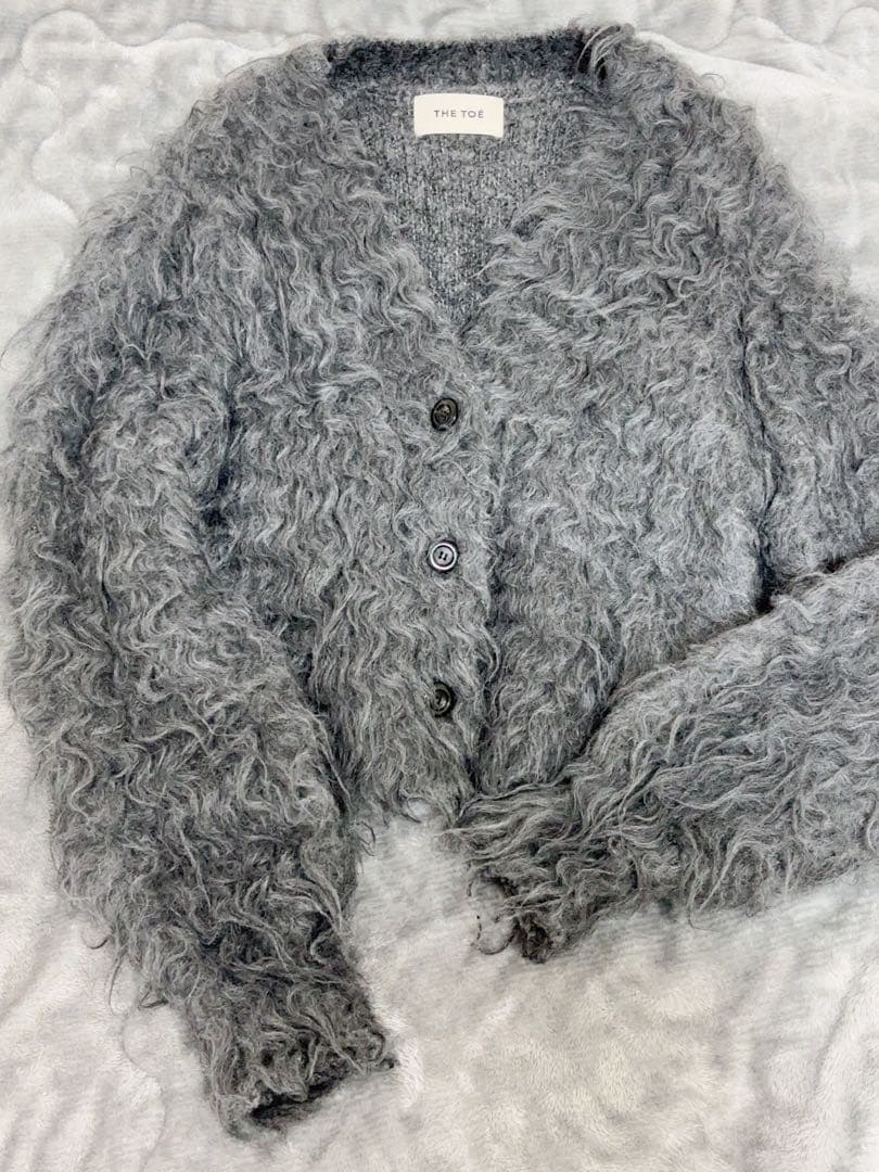THETOÉ Westminster Shaggy Cardigan