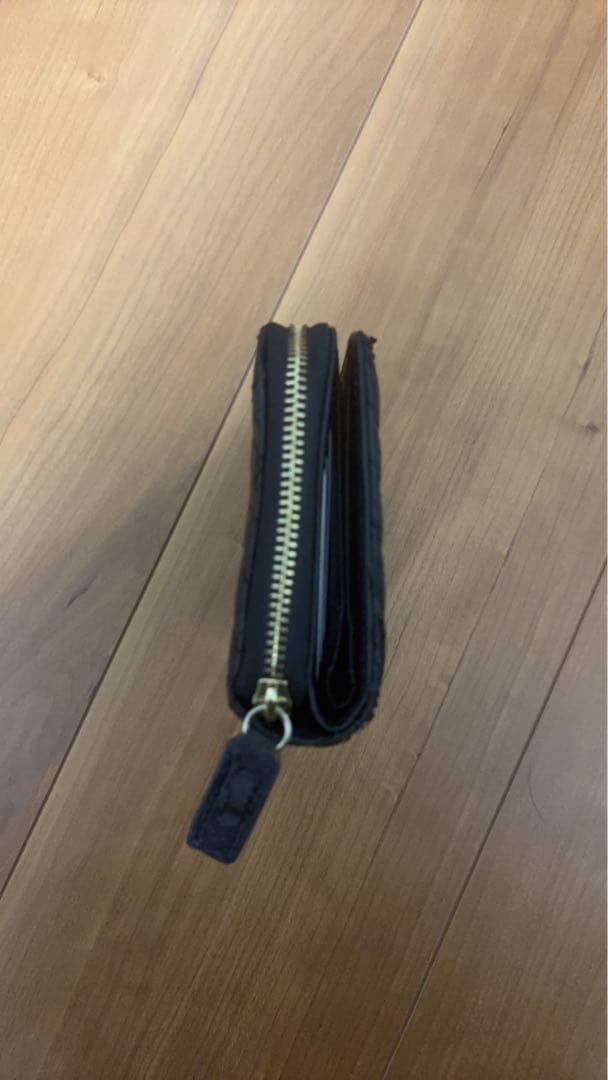 Saint Laurent ブラック 二つ折り財布