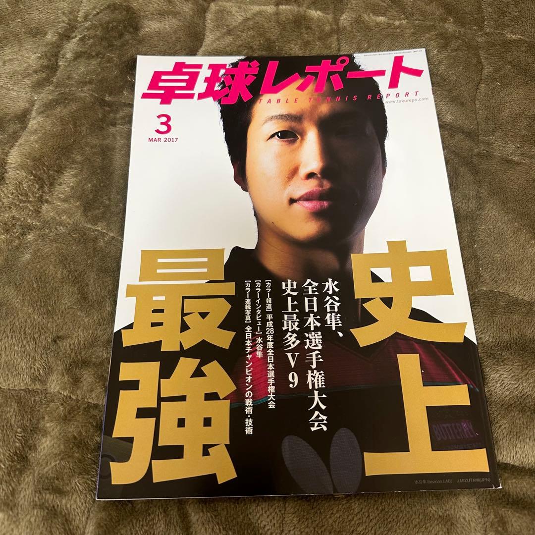 卓球レポート2017年1月、2月、3月、4月、5月、6月、7月、12月　セット