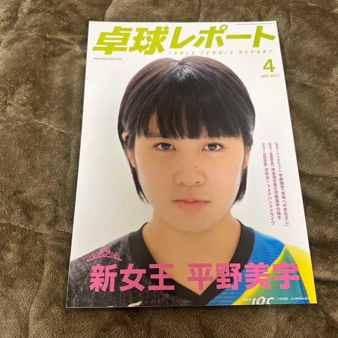 卓球レポート2017年1月、2月、3月、4月、5月、6月、7月、12月　セット