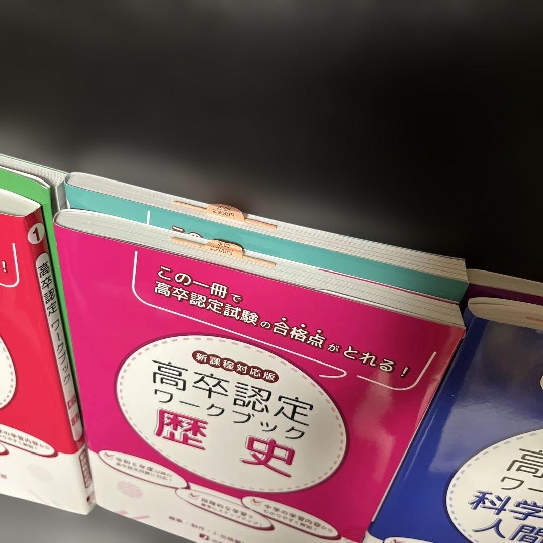 高卒認定ワークブック セット