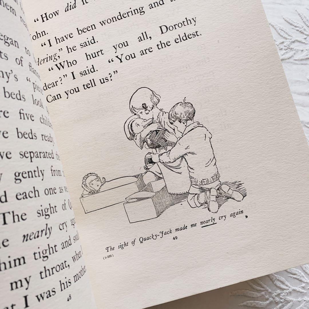 ꙳⋆ビンテージ児童書 ❀ 洋書 お人形たちとのお誕生日 ヴィンテージ 絵本 古書