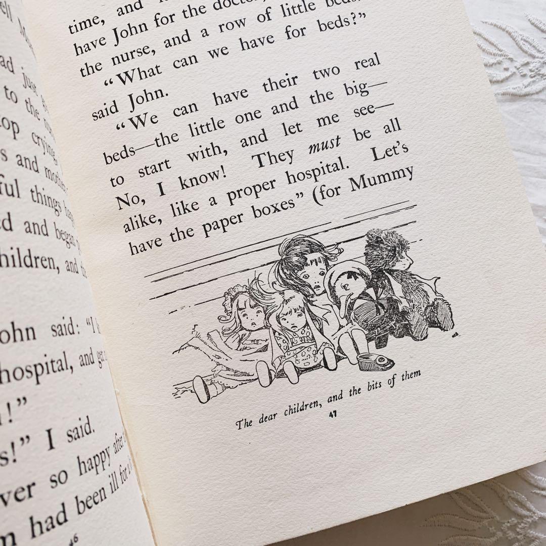 ꙳⋆ビンテージ児童書 ❀ 洋書 お人形たちとのお誕生日 ヴィンテージ 絵本 古書